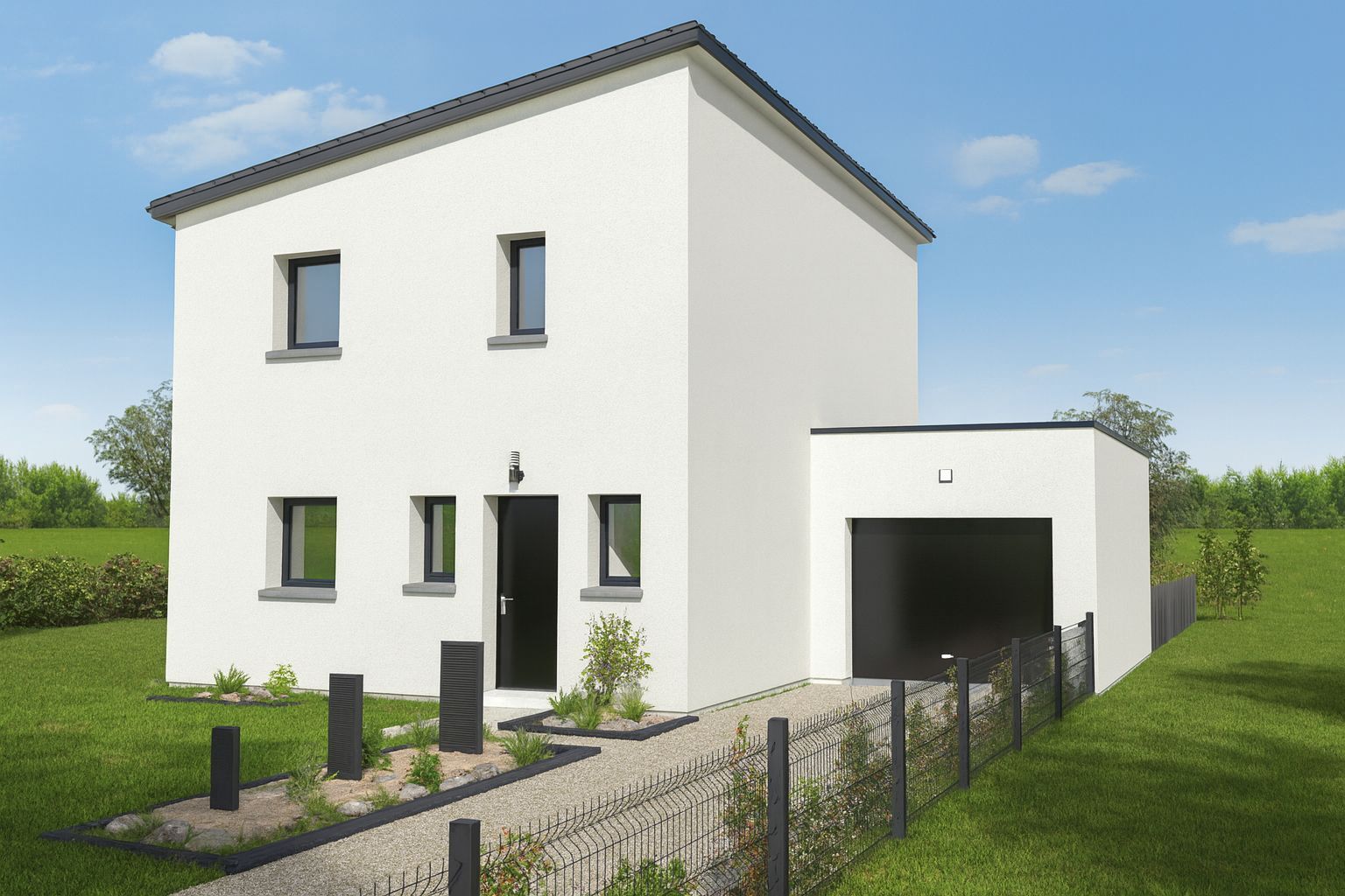 Projet de construction d'une maison 105 m² avec terrain à PLONEIS (29)