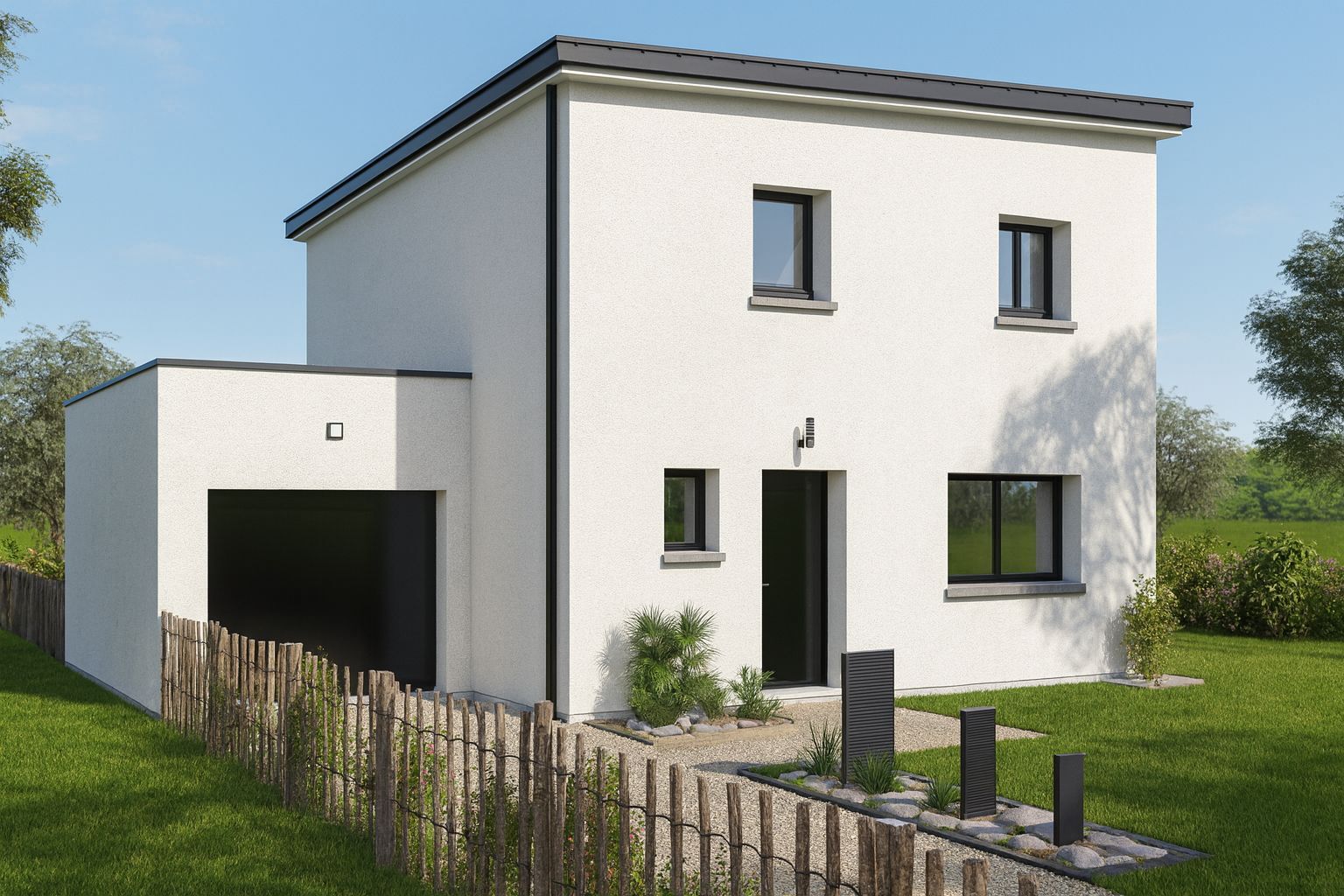 Projet de construction d'une maison 105 m² avec terrain à TREMEVEN (29)