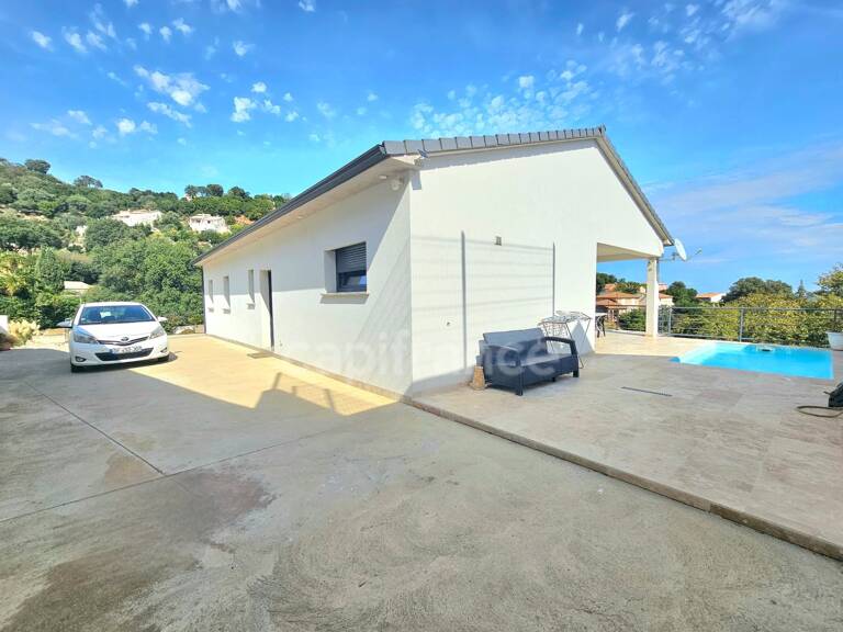 Maison 5 pièces, 120 m² habitables avec vue me, Piscine et grand garage/atelier de 136 m2 à FOLELLI (Haute-Corse) — photo 1
