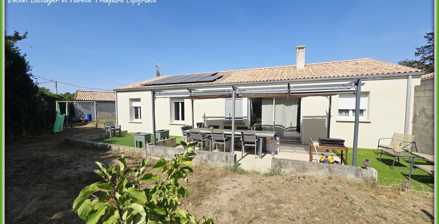 Maison à vendre, 5 pièces, PLAIN-PIED de 115m² , avec CLIMATISATION à LUSSANT (17) — photo 1