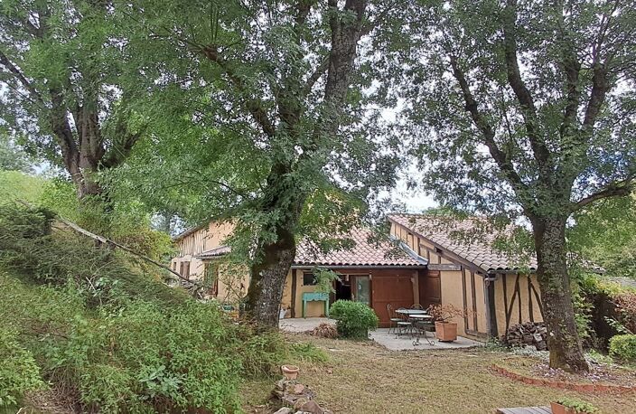 à VENDRE  proche  Aignan 32,    propriété de charme  sur 3646 m² de terrain avec piscine et Gîte séparé — photo 2