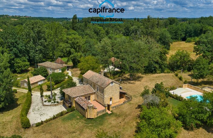 Propriete à vendre 6 pièces PAULHIAC (47) propriété de 265m2 comprenant maison, moulin et dépendances — photo 3