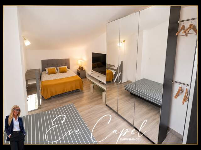 Appartement à vendre 2 pièces LE CAP D'AGDE (34), DUPLEX avec balcon au centre port — photo du bien