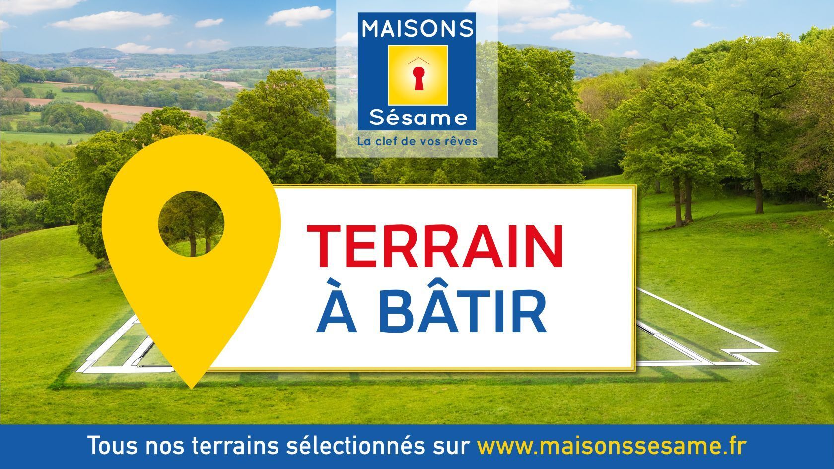 Terrain à bâtir de 641 m² à THIERS-SUR-THEVE (60)