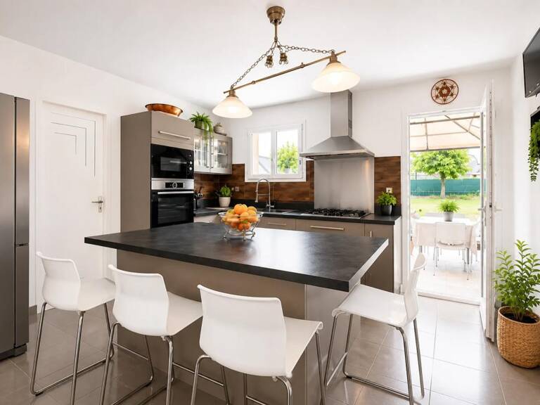 Une maison familiale avec jardin - 122 m² - Monnaie — photo 1