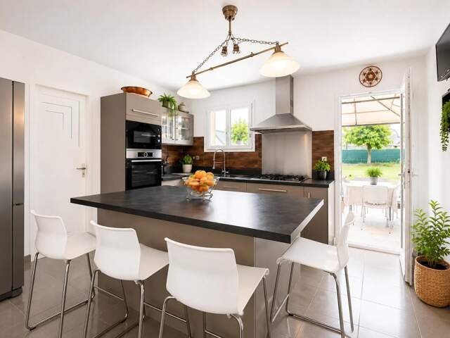 Une maison familiale avec jardin - 122 m² - Monnaie — photo du bien