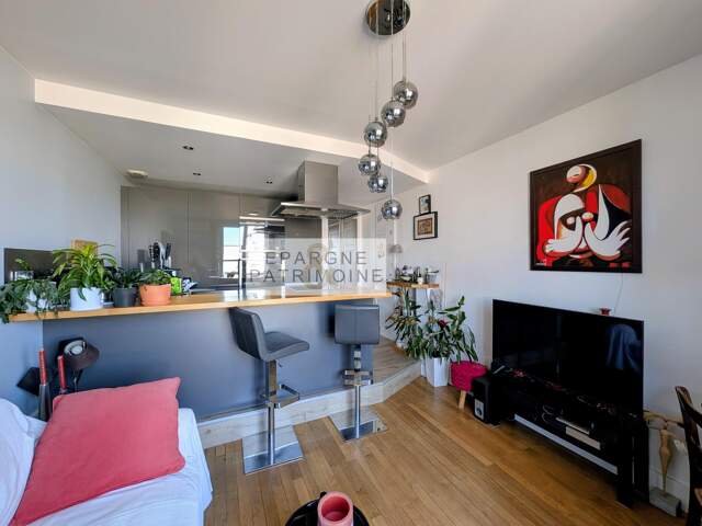 Appartement 41m2 dernier Etage 1 chambre rue Anatole France — photo du bien