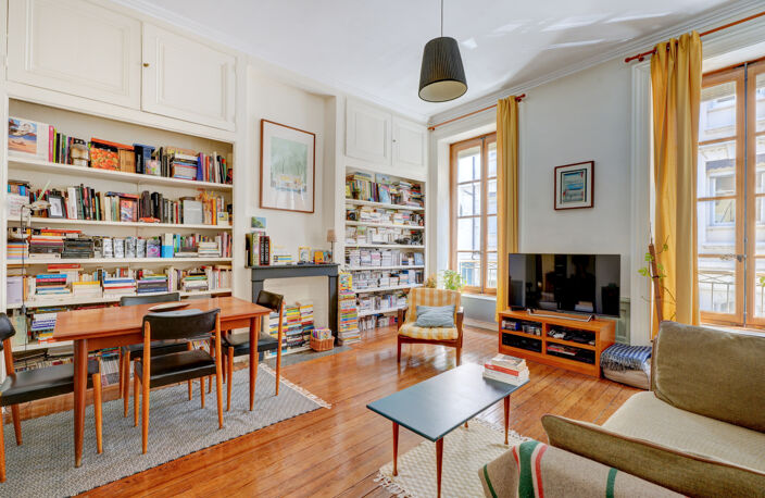 Secteur Jean Mace, appartement bourgeois T3 de 85 m2 de surf — photo 2