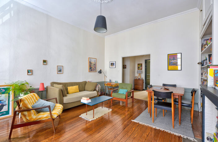 Secteur Jean Mace, appartement bourgeois T3 de 85 m2 de surf — photo 3