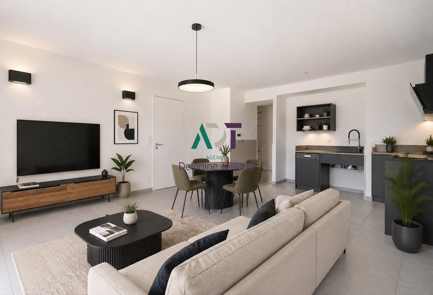 T3 d'exception de 60m2 avec terrasse de 28m2 à Meylan — photo 1