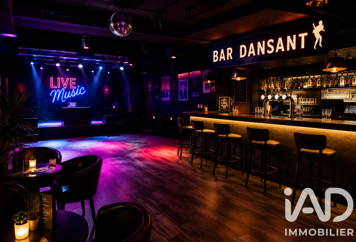 Vente Club, Discothèque 420 m&sup2; — photo 1