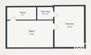 Appartement 2 Pièces 31 m² à vendre à Villeneuve-Saint-Georges (94190)
