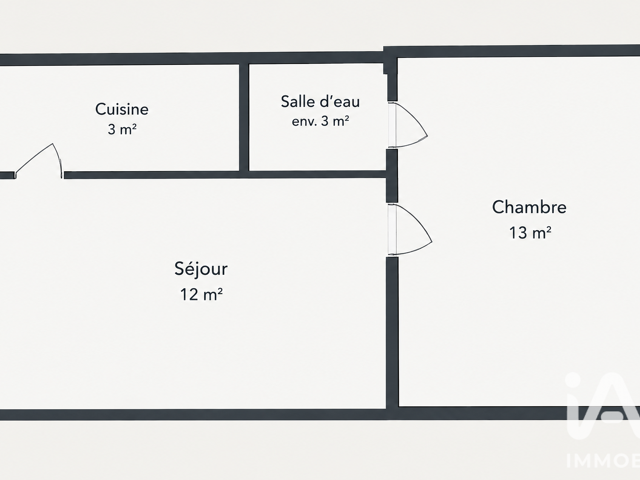 Vente Appartement 2 pièces — photo du bien