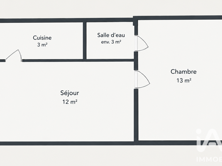 Vente Appartement 2 pièces — photo 1