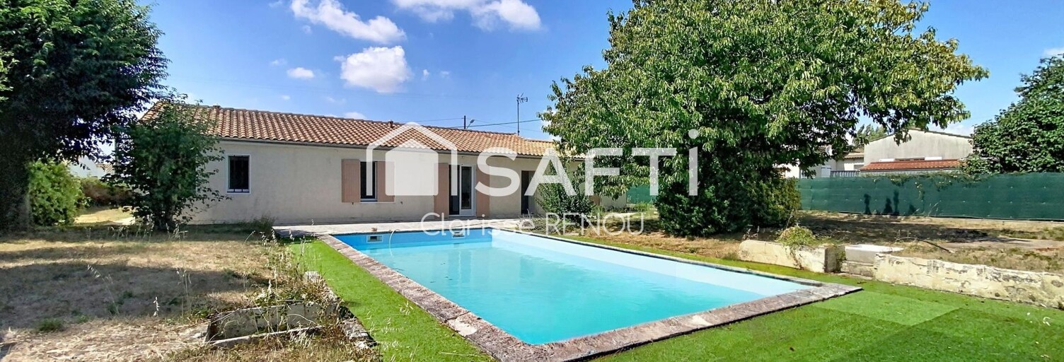 Maison 4 Pièces 110 m² à vendre à Romegoux (17250)