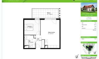 Appartement 2 Pièces 43 m² à vendre à Epfig (67680)
