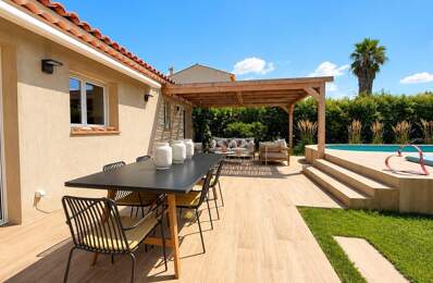 Fréjus  Villa contemporaine de 100 m² avec piscine, vendue meublée — photo du bien