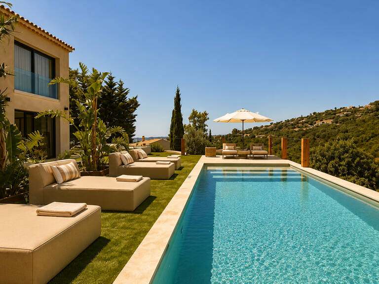 VILLA CONTEMPORAINE AVEC JOLIE VUE MER 4/5 CHAMBRES PISCINE ET APPARTEMENTS INDEPENDANTS — photo 1