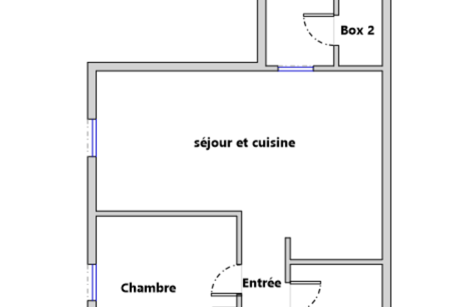 Vente Appartement 2 pièces — photo 1
