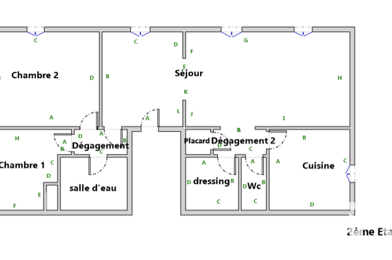 Appartement 3 pièces 120000 €