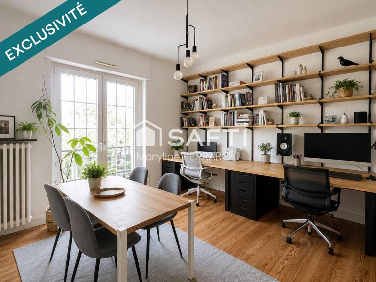 Neudorf, rue de Bâle, F4 traversant, veranda — photo 1