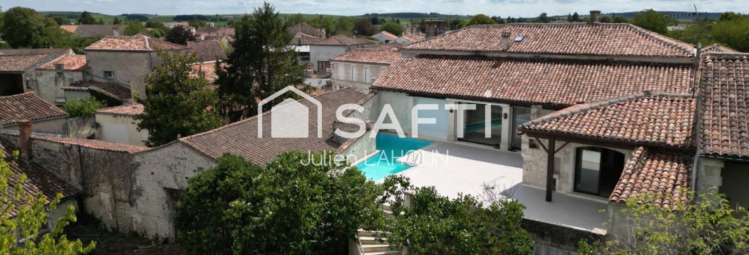 Maison 6 Pièces 214 m² à vendre à Gensac-la-Pallue (16130)