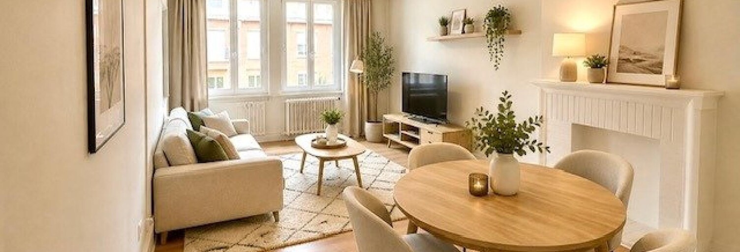Appartement 4 Pièces 61 m² à vendre à Valenciennes (59300)