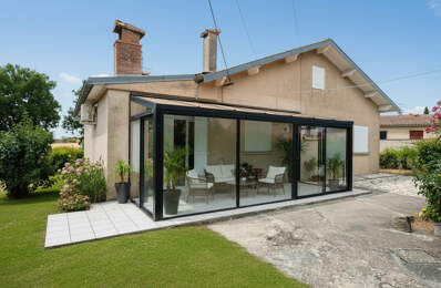 FONTENILLES : Maison familiale avec grand terrain, garage et vue dégagée sur les champs — photo du bien