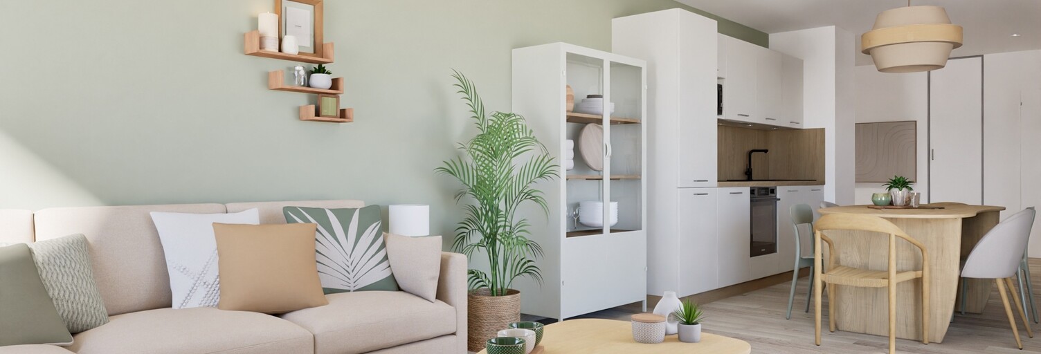 Appartement neuf T2, T3 Pièce 42 à 67 m² à vendre à Coublevie (38500)