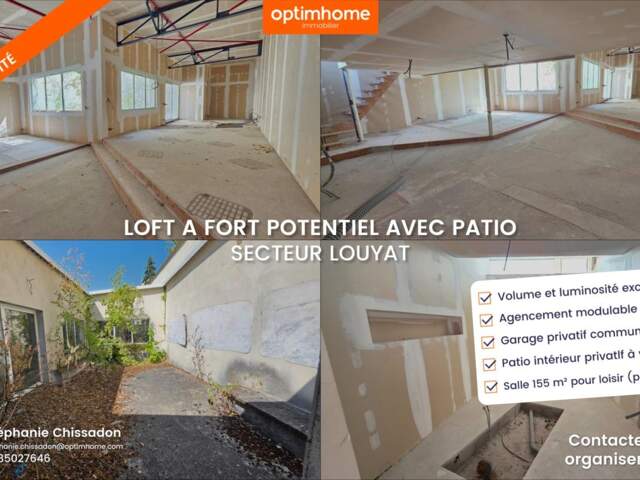 LOFT D'EXCEPTION EN COURS D AMENAGEMENT - VOLUMES UNIQUES ET POTENTIEL INFINI AVEC SES DEPENDANCES — photo du bien