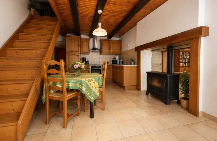 Maison 5 pces, 100 m² – Grange 85 m² – Terrain 5 250 m² dont parcelle constructible – Châteauneuf-la-Forêt — photo 4
