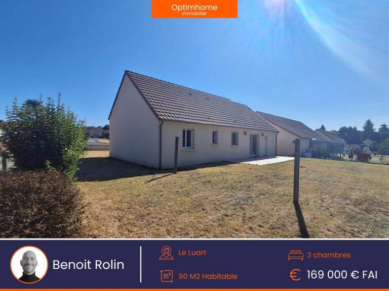 Maison à vendre 4 pièces LE LUART (72) — photo 1
