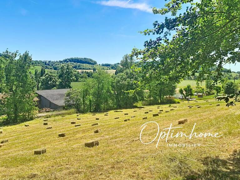 Terrain de 2 606 m² avec vue campagne à 10 min de Bon-Encontre — photo 1