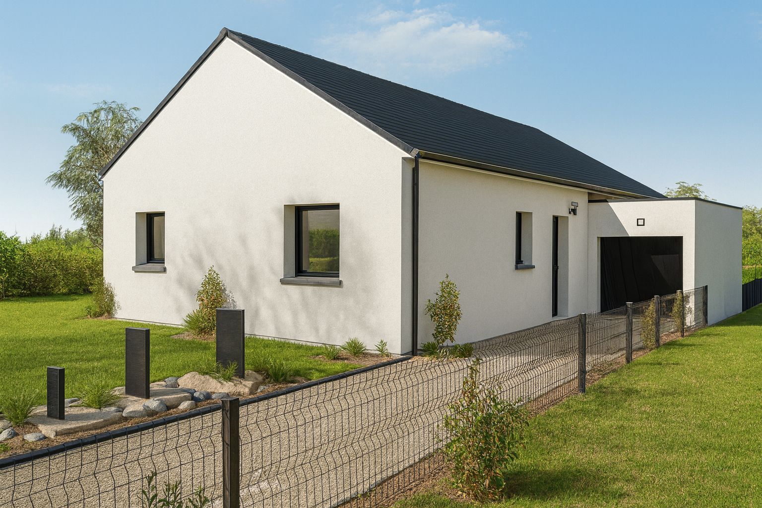 Projet de construction d'une maison 95 m² avec terrain à PEAULE (56)