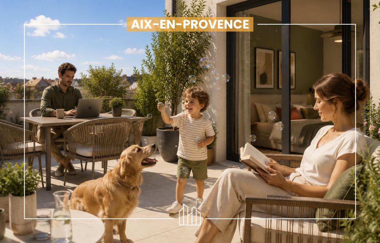 Appartement  T4 à vendre Aix-en-Provence 13100