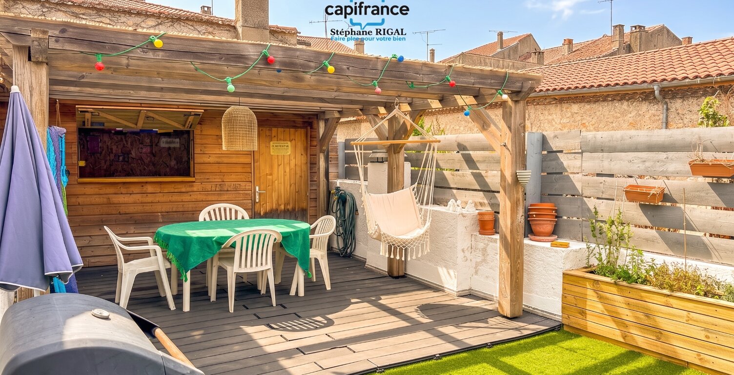 Dpt Lot et Garonne (47), à vendre FUMEL maison de ville P6 de 130 m² - Parcelle de 135m² — photo 1