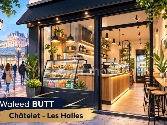 Fonds de commerce de restauration rapide à vendre – Châtelet–Les Halles, PARIS 1ER ARRONDISSEMENT (75) — photo du bien