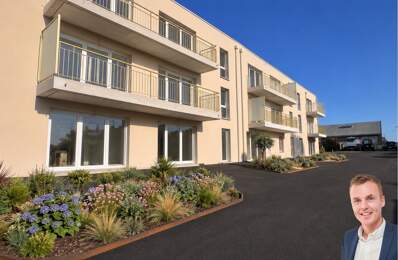 Dpt Finistère (29), à vendre QUIMPER appartement T2 meublé situé au dernier étage de 45,51 m² habitable - Balcon- Parking souterrain — photo du bien