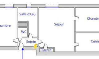 Appartement 3 Pièces 48 m² à vendre à Grenoble (38100)