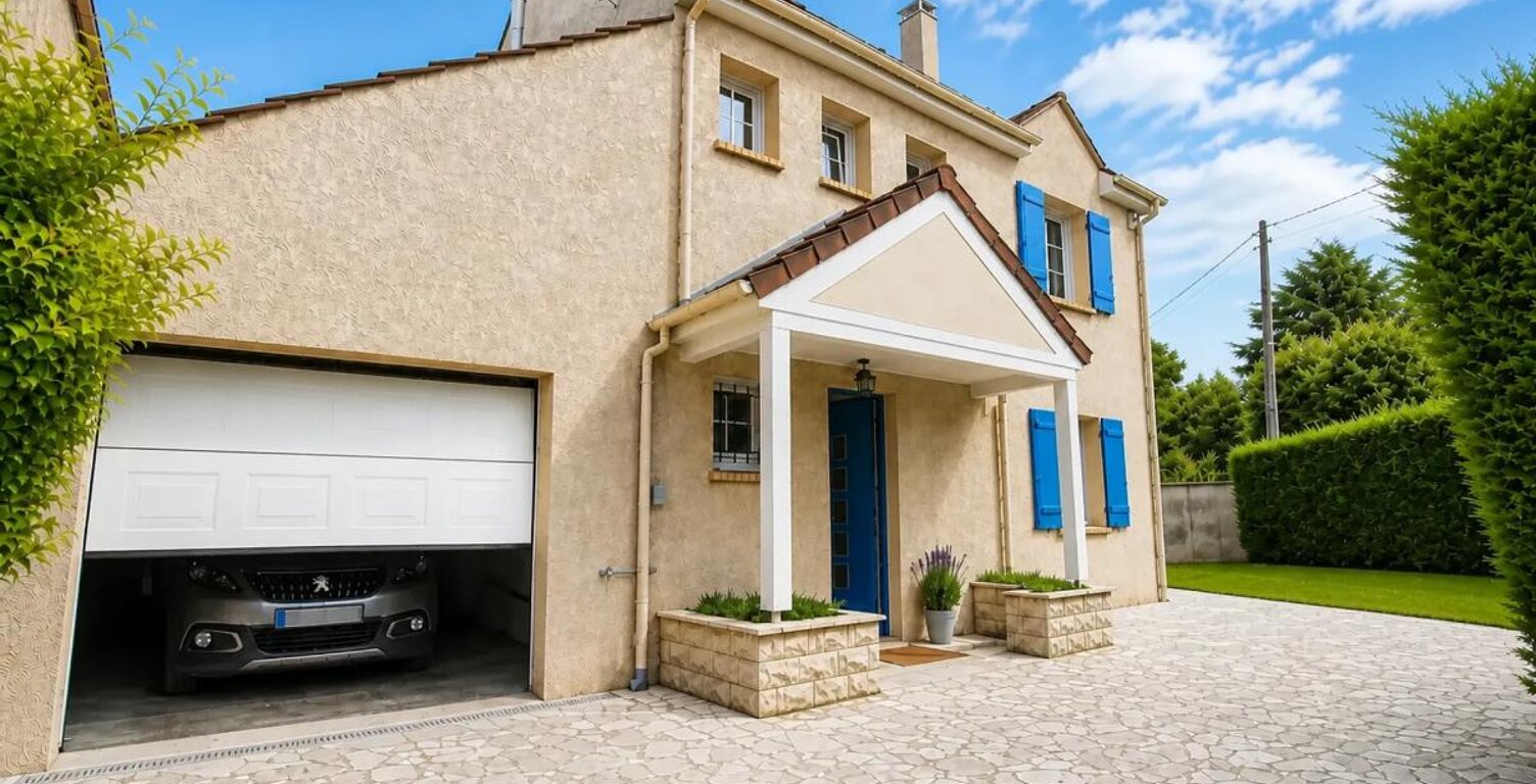 VILLECRESNES – MAISON FAMILIALE RÉCENTE – 5 CHAMBRES – GARAGE – — photo 1