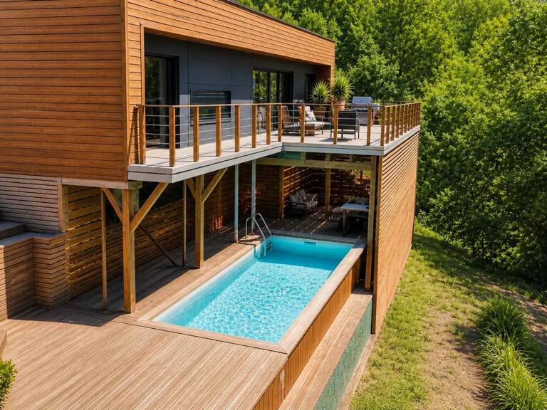 Magnifique Maison Contemporaine en Bois - 106,17  m² — photo 1