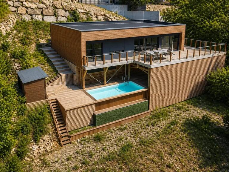 Magnifique Maison Contemporaine en Bois - 106,17  m² — photo 1