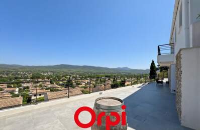 Maison d'architecte - vue dominante - Le Beausset - grande terrasse — photo du bien