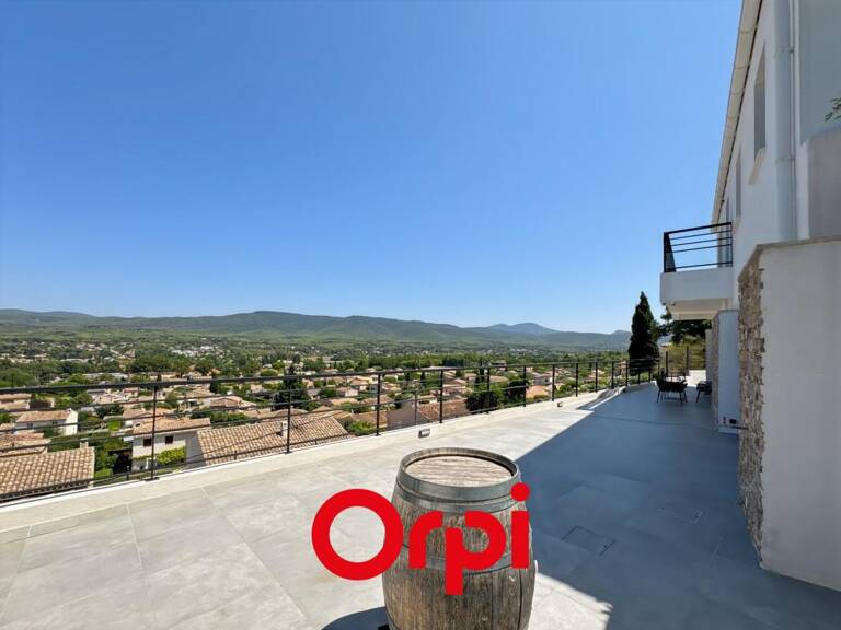 Maison d'architecte - vue dominante - Le Beausset - grande terrasse — photo 1