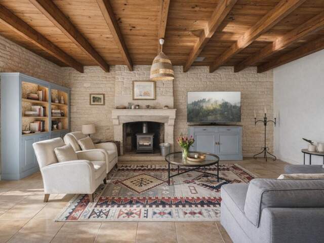 maison en pierre rénovée 204 m², parc arboré, dépendances 15 mn de NIORT — photo du bien