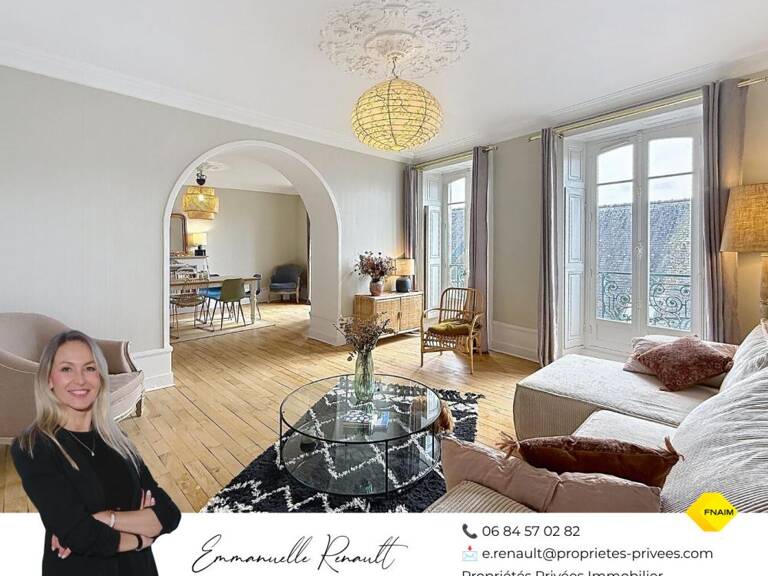 Appartement d'exception de 155 m² dans un ancien hôtel particulier. VANNES HYPER CENTRE — photo 1