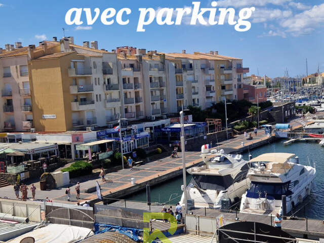 LE CAP D'AGDE - T3 centre port — photo du bien