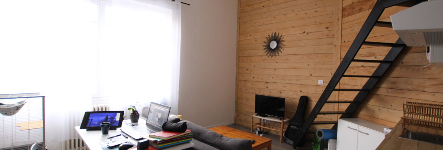 Appartement 1 Pièce 33 m² à louer à Villeurbanne (69100)