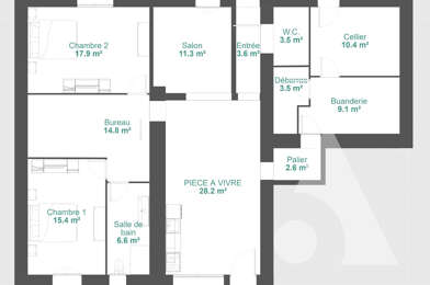 Appartement 4 pièces 245000 €