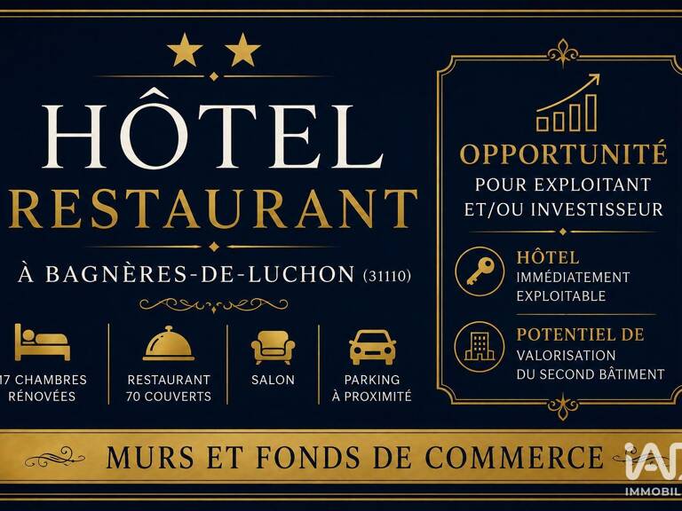 Vente Hôtel 1 000 m&sup2; — photo 1